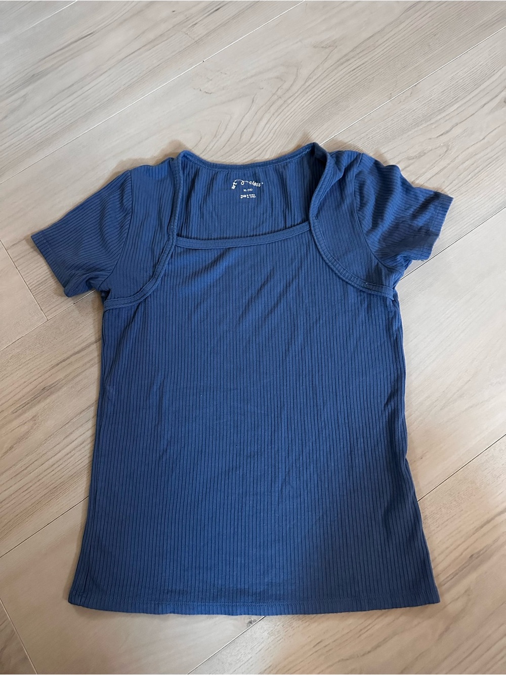 Art Class Girls Blue Top Size XL 0497